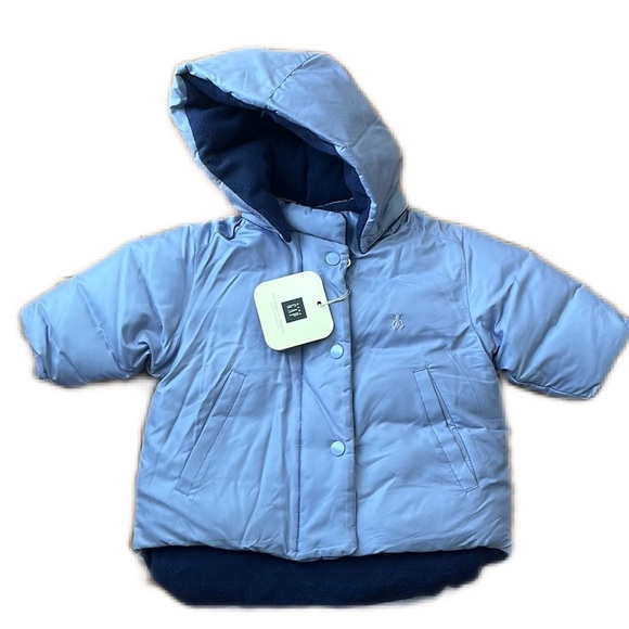 Gap Puffer Lilac Color Size 3 6 Months Jacket New With Tag
